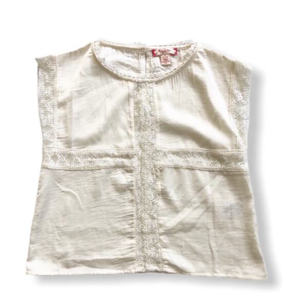 NWOT Ruby & Bloom Lace Blouse Size 7/8 - Picture 6 of 10